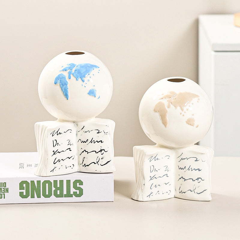 Elegant Ceramic Globe Bank | Thrascher