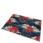 Elegant Cloud Motif Area Mat | Thrascher