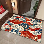 Elegant Cloud Motif Area Mat | Thrascher