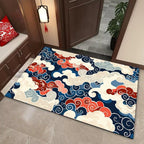 Elegant Cloud Motif Area Mat | Thrascher