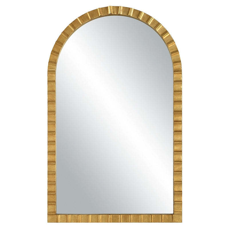 Elegant Curved Decorative Wall Mirror | Thrascher