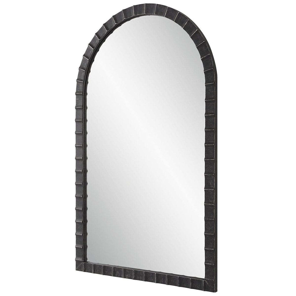 Elegant Curved Decorative Wall Mirror | Thrascher