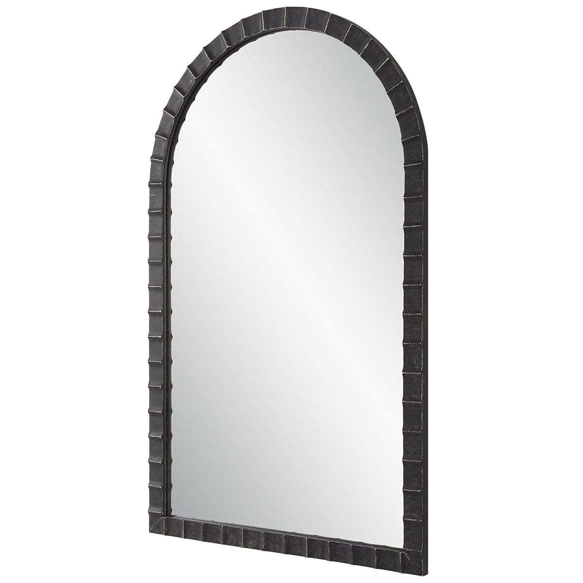 Elegant Curved Decorative Wall Mirror | Thrascher