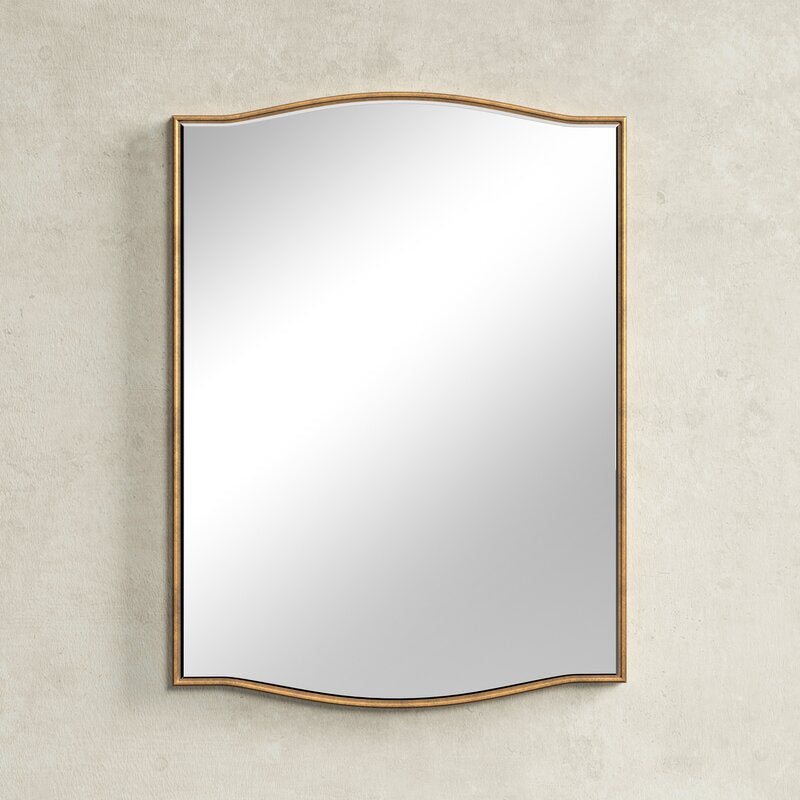 Elegant Curved Wall Mirror | Thrascher