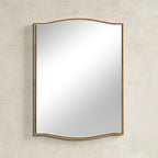 Elegant Curved Wall Mirror | Thrascher