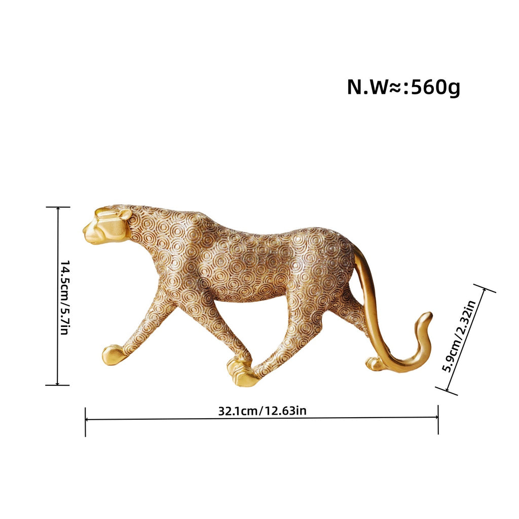 Elegant Decorative Figure of a Panther | Thrascher