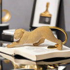 Elegant Decorative Figure of a Panther | Thrascher