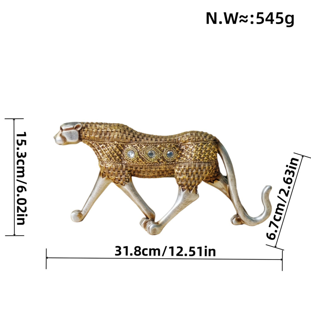 Elegant Decorative Figure of a Panther | Thrascher