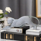 Elegant Decorative Figure of a Panther | Thrascher