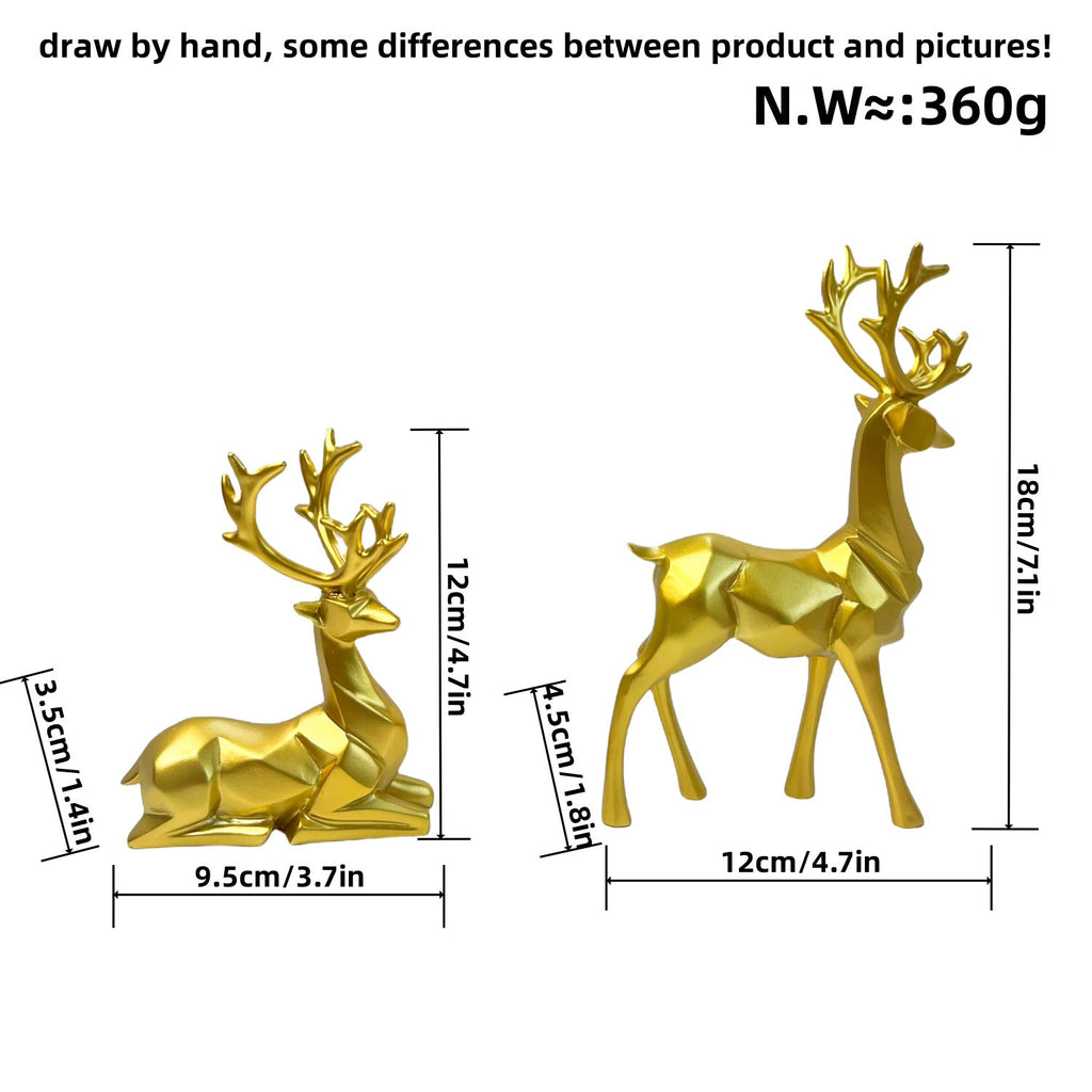 Elegant Deer Sculpture | Thrascher