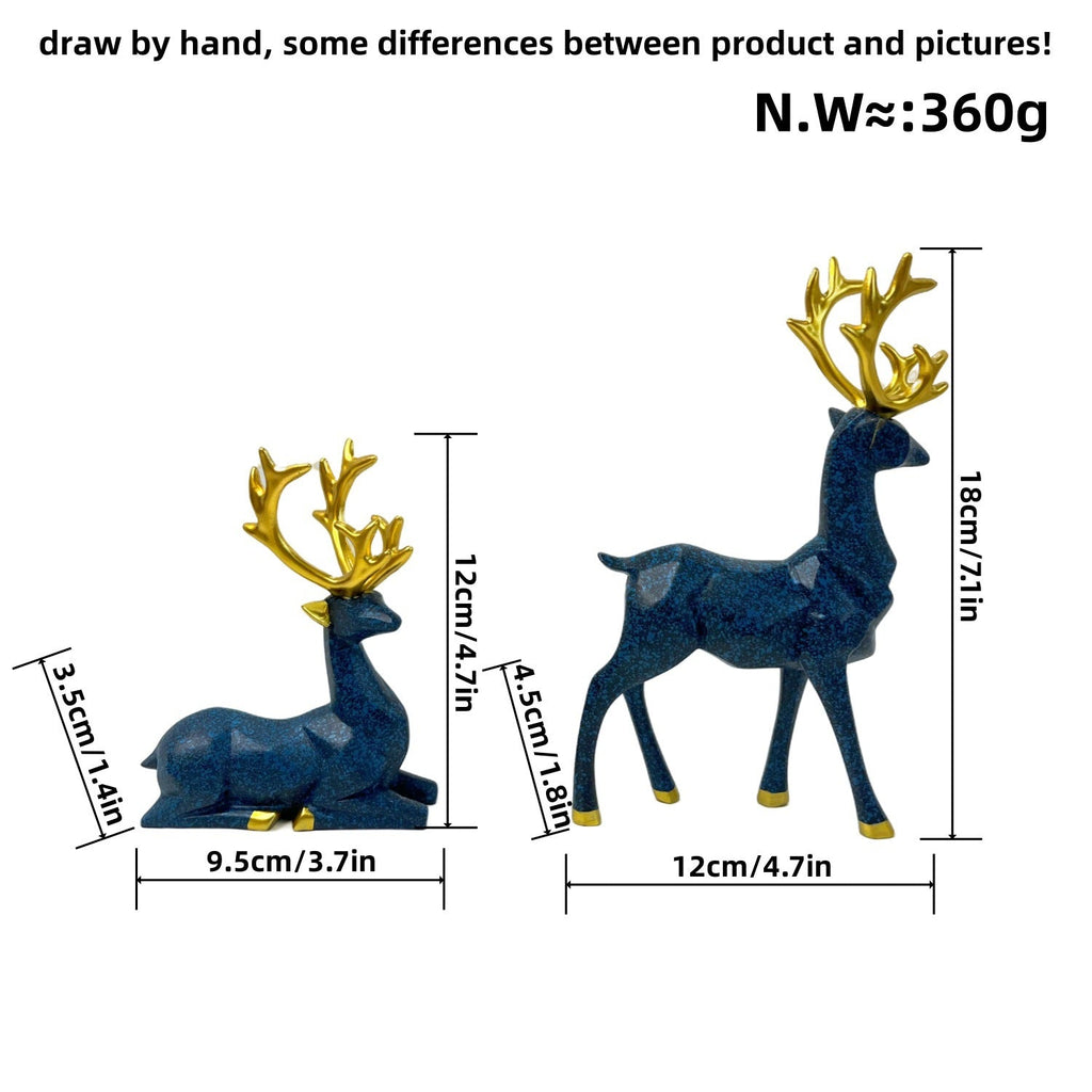 Elegant Deer Sculpture | Thrascher
