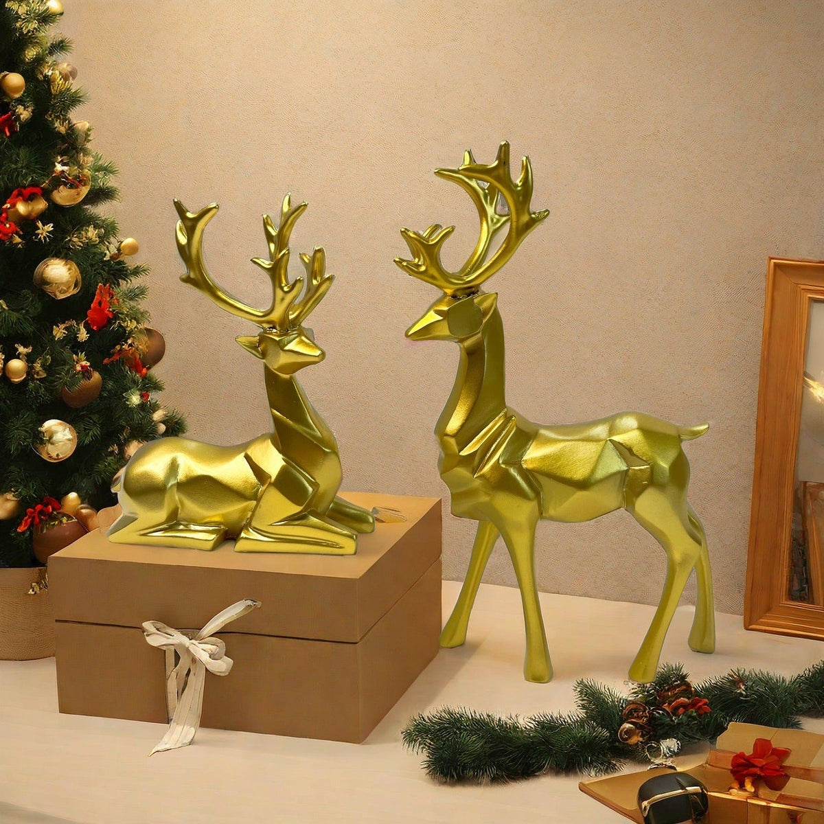 Elegant Deer Sculpture | Thrascher