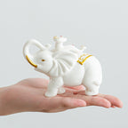 Elegant Elephant Figure made of High-Quality Ceramic | Thrascher