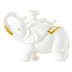 Elegant Elephant Figure made of High-Quality Ceramic | Thrascher