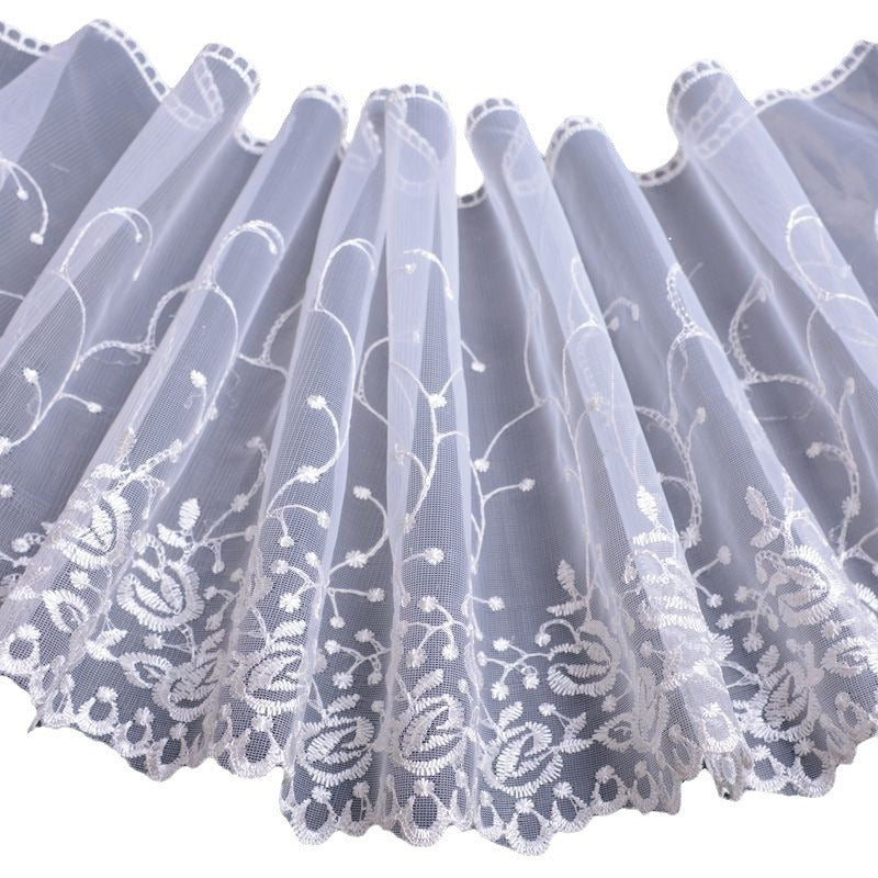 Elegant Embroidered Curtain | Thrascher