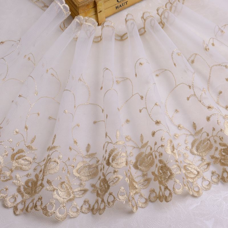 Elegant Embroidered Curtain | Thrascher