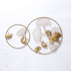 Elegant Ginkgo Leaf Wall Art Sculpture | Thrascher