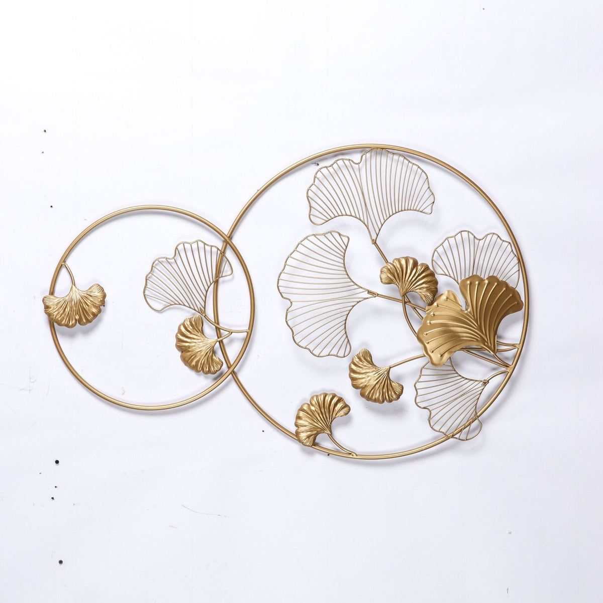 Elegant Ginkgo Leaf Wall Art Sculpture | Thrascher