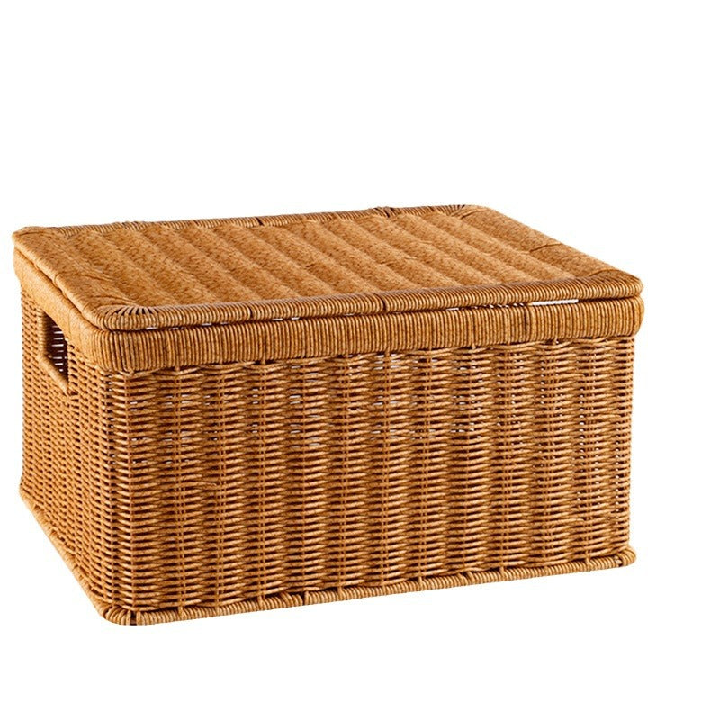 Elegant Handcrafted Basket Storage Box | Thrascher