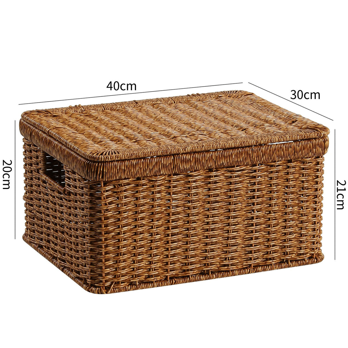 Elegant Handcrafted Basket Storage Box | Thrascher