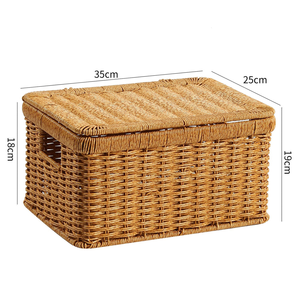 Elegant Handcrafted Basket Storage Box | Thrascher