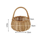 Elegant Handcrafted Storage Basket | Thrascher