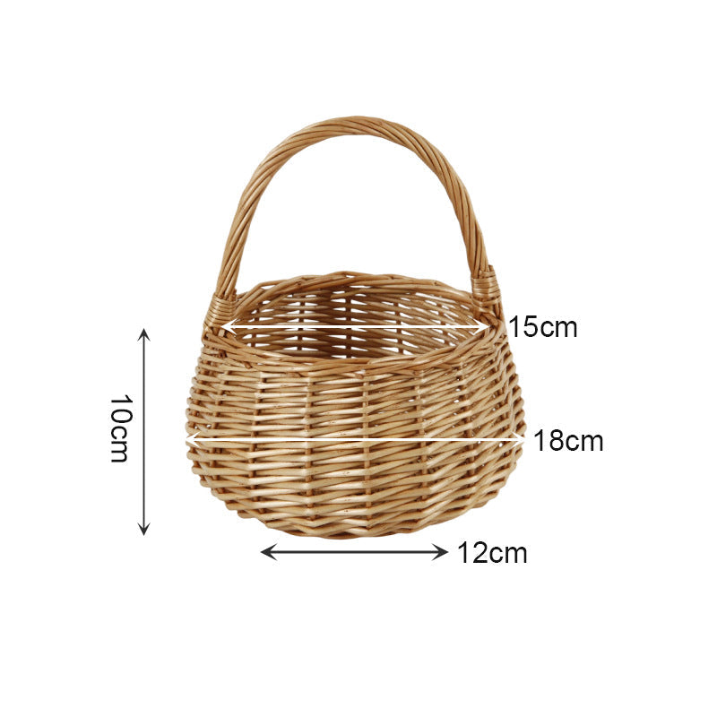 Elegant Handcrafted Storage Basket | Thrascher