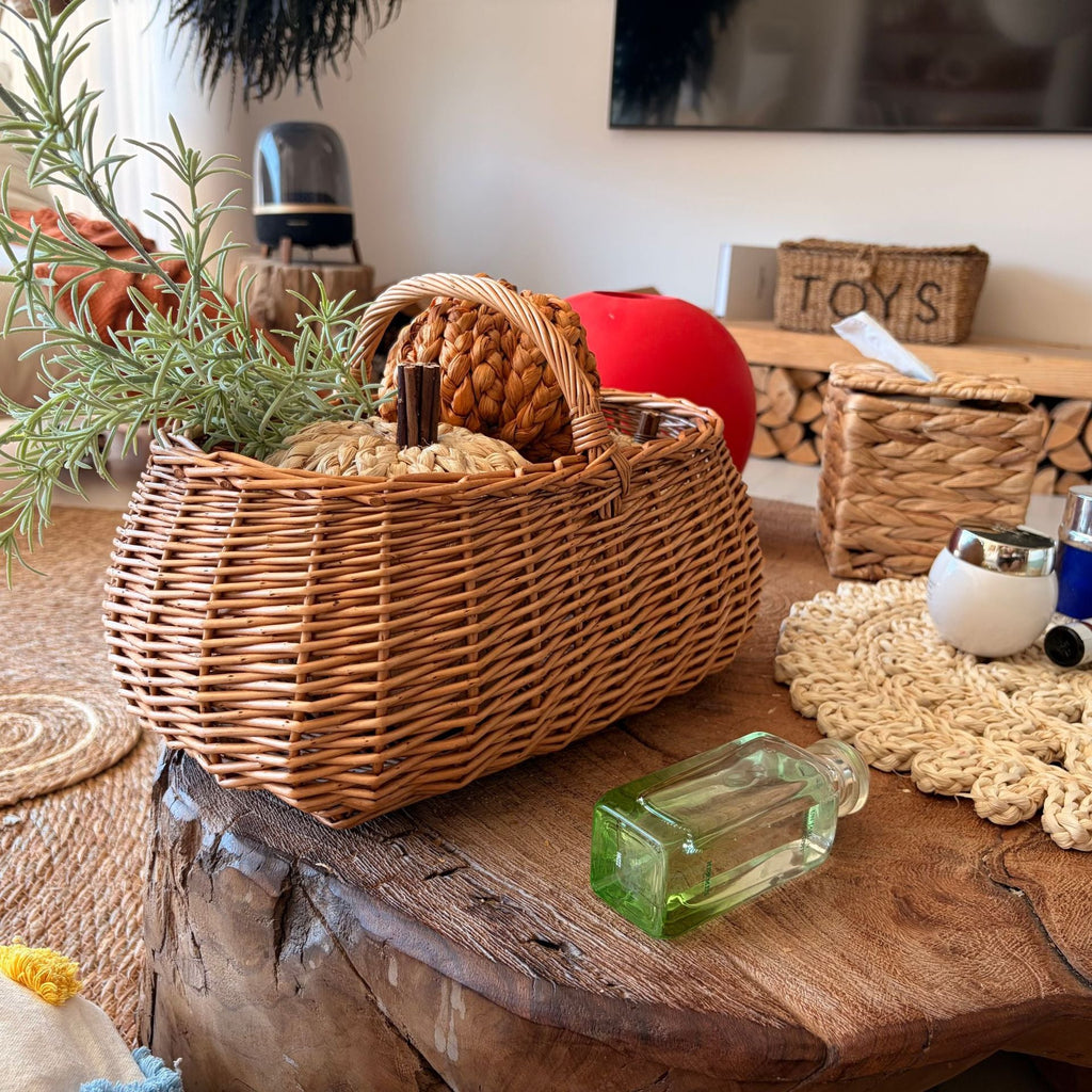 Elegant Handcrafted Storage Basket | Thrascher
