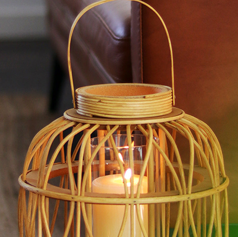 Elegant Handmade Lantern made of Natural Materials | Thrascher