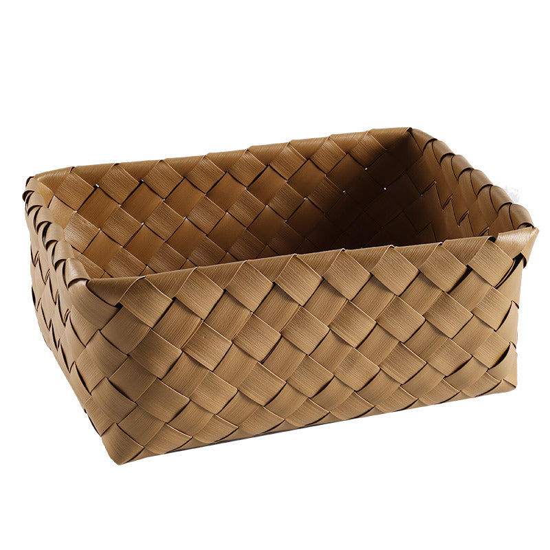 Elegant Handwoven Storage Tray | Thrascher