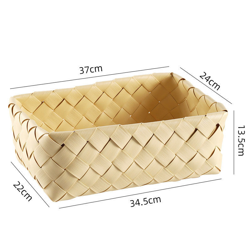 Elegant Handwoven Storage Tray | Thrascher