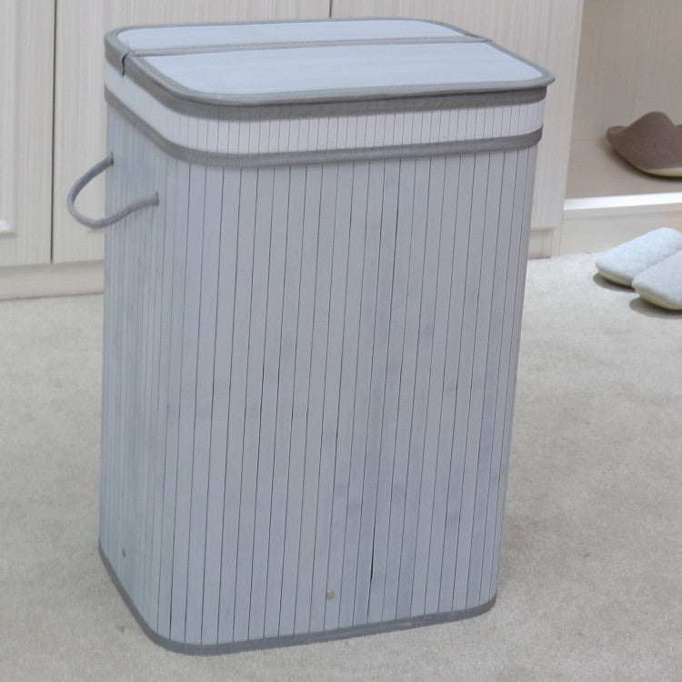 Elegant Laundry Basket made of Natural Bamboo | Thrascher