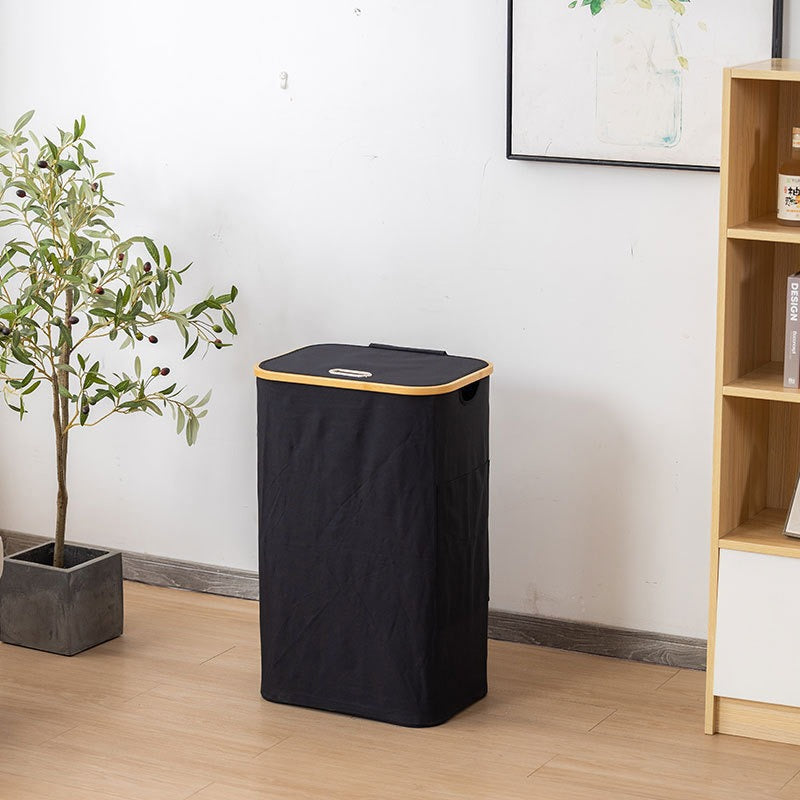 Elegant Laundry Basket with Removable Lid | Thrascher