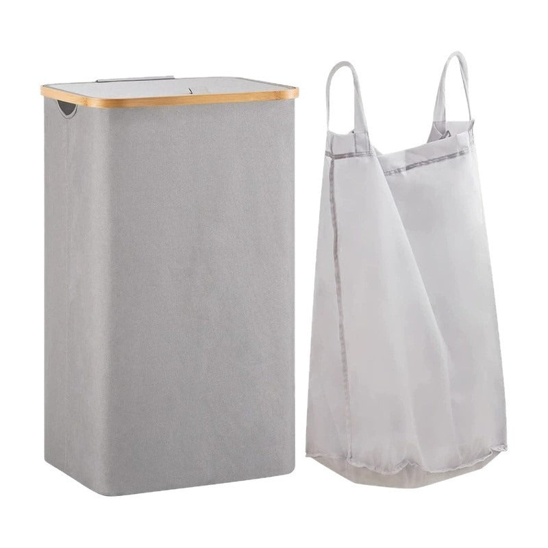 Elegant Laundry Basket with Removable Lid | Thrascher