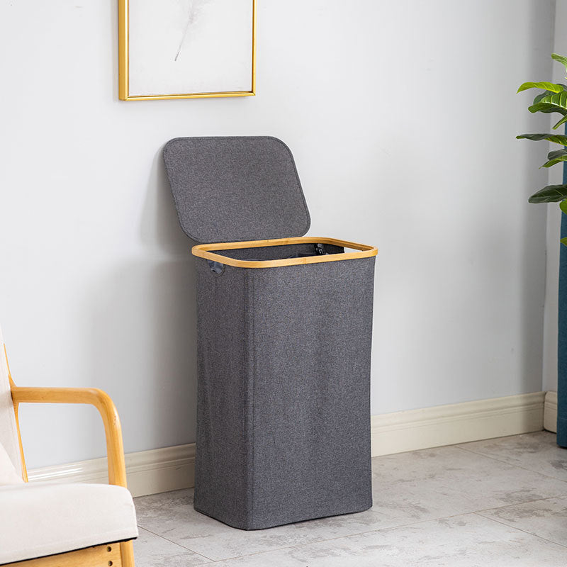Elegant Laundry Basket with Removable Lid | Thrascher