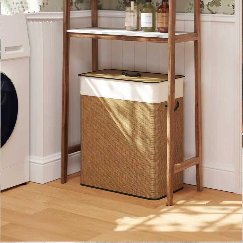 Elegant Laundry Container with Removable Lid and Sturdy Handles | Thrascher