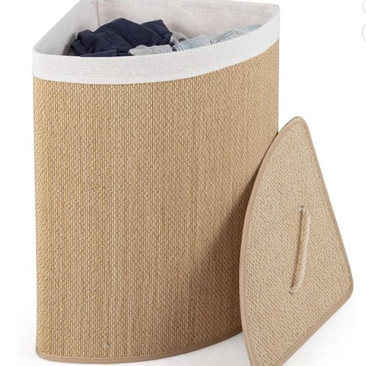 Elegant Laundry Container with Removable Lid and Sturdy Handles | Thrascher