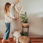 Elegant Macrame Wall Hanging in Bohemian Style | Thrascher