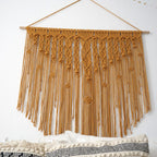 Elegant Macrame Wall Hanging with Artistic Design | Thrascher