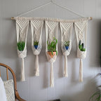 Elegant Macrame Wall Hanging with Intricate Details | Thrascher
