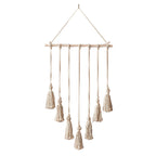 Elegant Macrame Wall Tapestry with Artistic Design | Thrascher