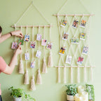 Elegant Macrame Wall Tapestry with Artistic Design | Thrascher