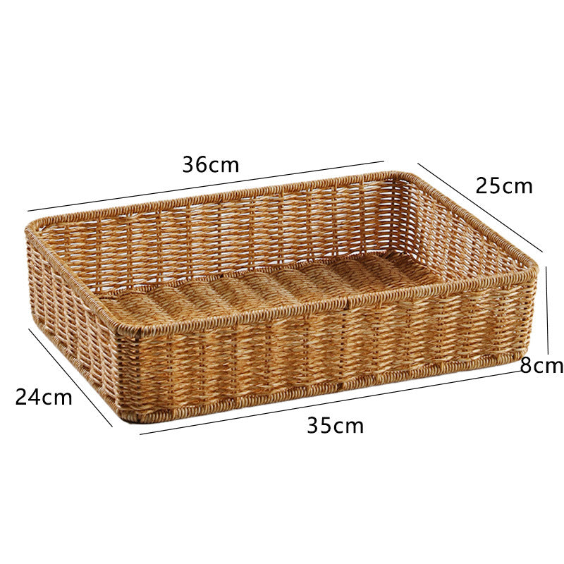 Elegant Naturally Woven Storage Bowl | Thrascher