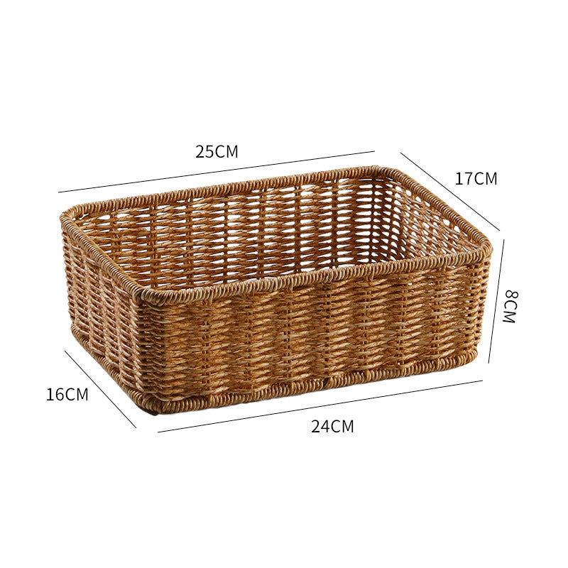 Elegant Naturally Woven Storage Bowl | Thrascher