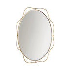 Elegant Oval Decorative Wall Mirror | Thrascher