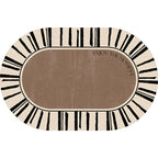 Elegant Oval Floor Mat | Thrascher