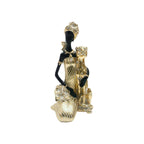 Elegant Sculpture with Leopard | Thrascher