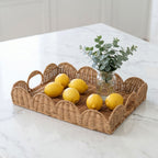 Elegant Serving Basket in Wave Pattern | Thrascher