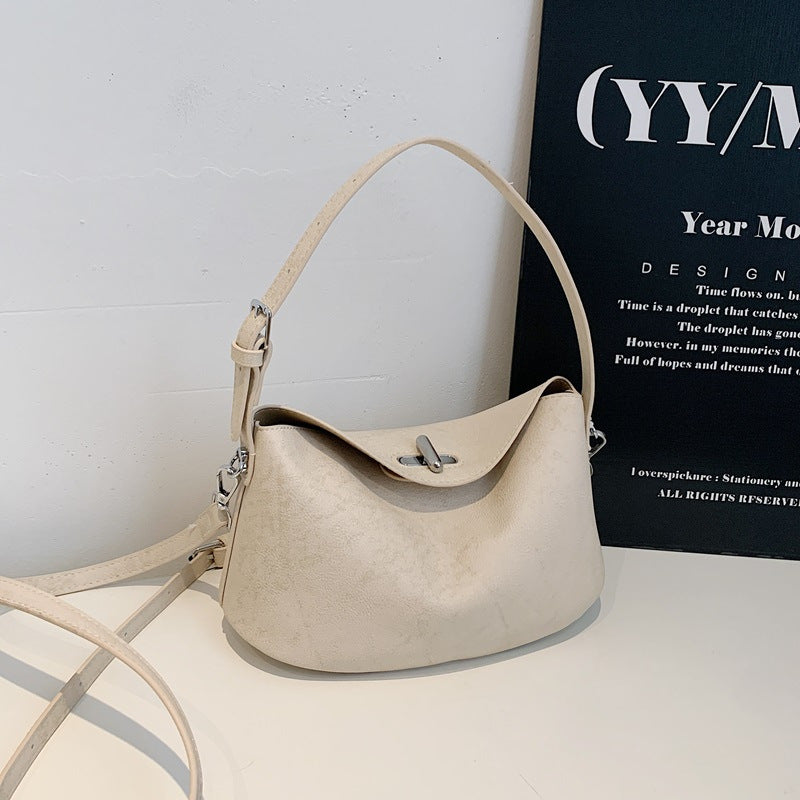 Elegant Soft-Suede Shoulder Bag with Adjustable Shoulder Strap, view 9
