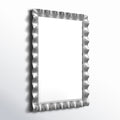 Elegant Textured Wall Mirror | Thrascher
